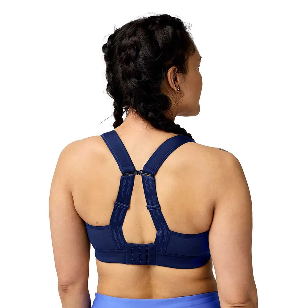 Women's Convertible 2.0 Sports Bra - Midnight Decorative seams