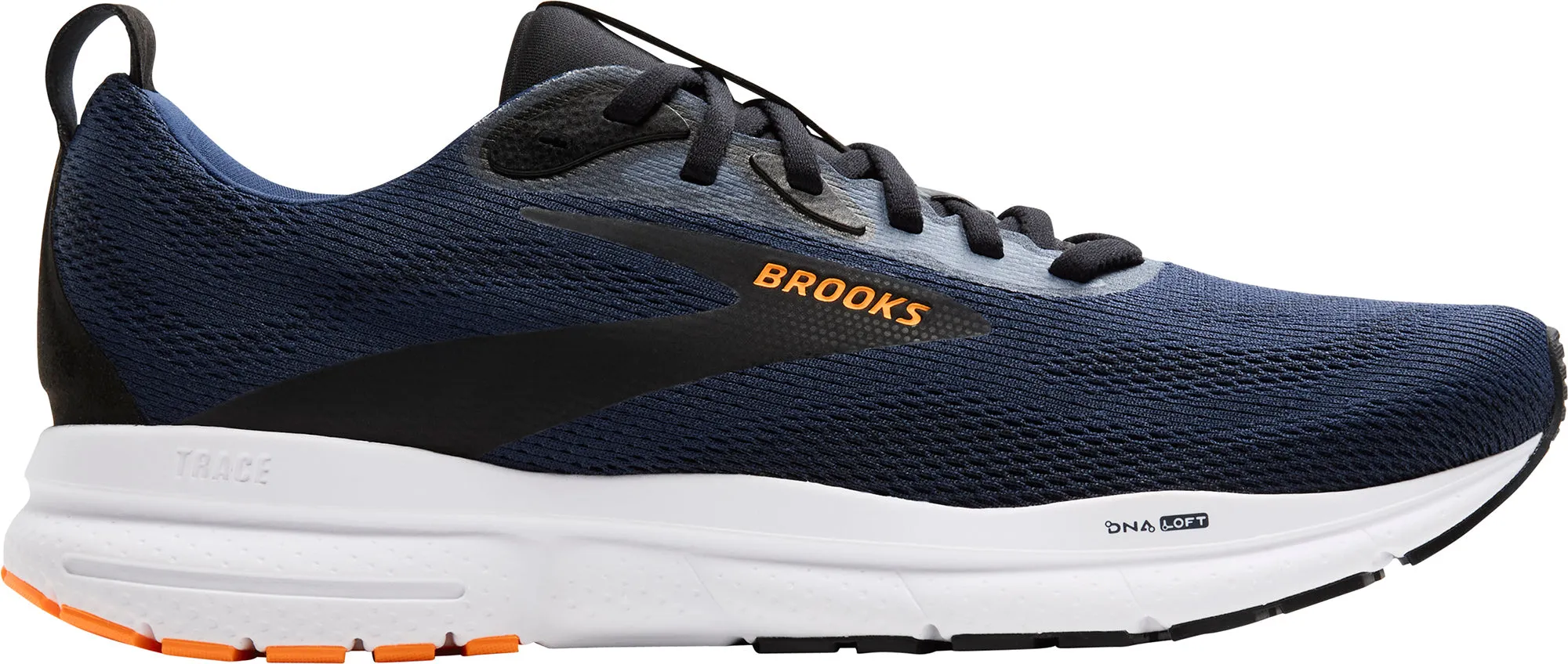 Brooks Trace 4 Mens Running Shoes - Blue Sturdy Construction