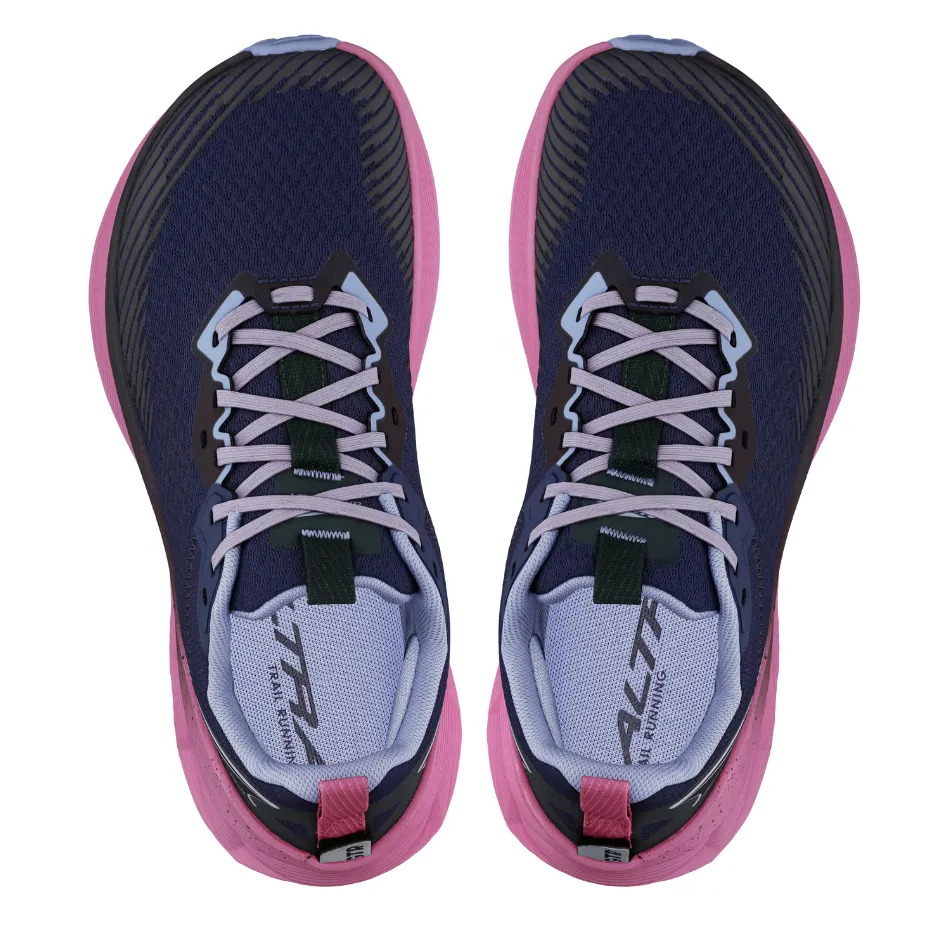 Altra Women's Experience Wild 2 Trail Running Shoes in Navy/Black AW25 Compression Molded