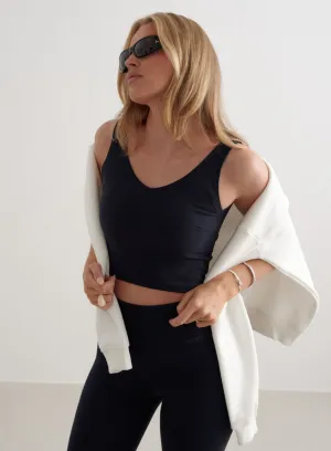 Athletic Cut Surveillance - ready Navy Sense Bralette