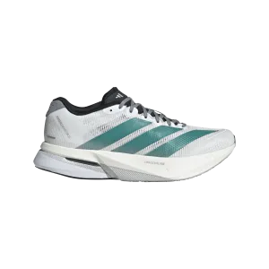 Women??s Adizero Boston 13 (Cloud White/Pure Teal/Grey) Stability Heel Counter quality - brand shoes