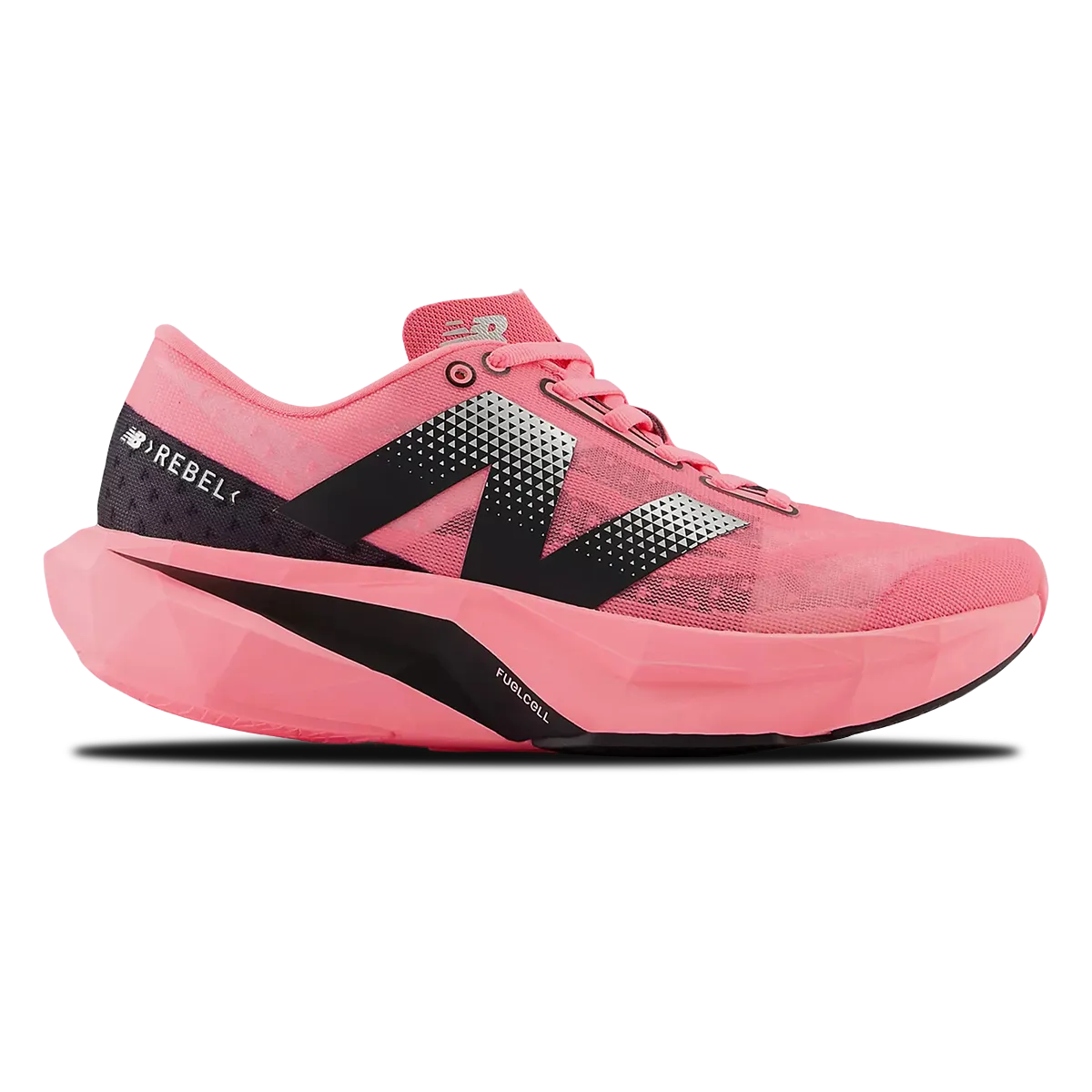 flat - footed running shoes Anti Twist Heel Counter Women's FuelCell Rebel V4