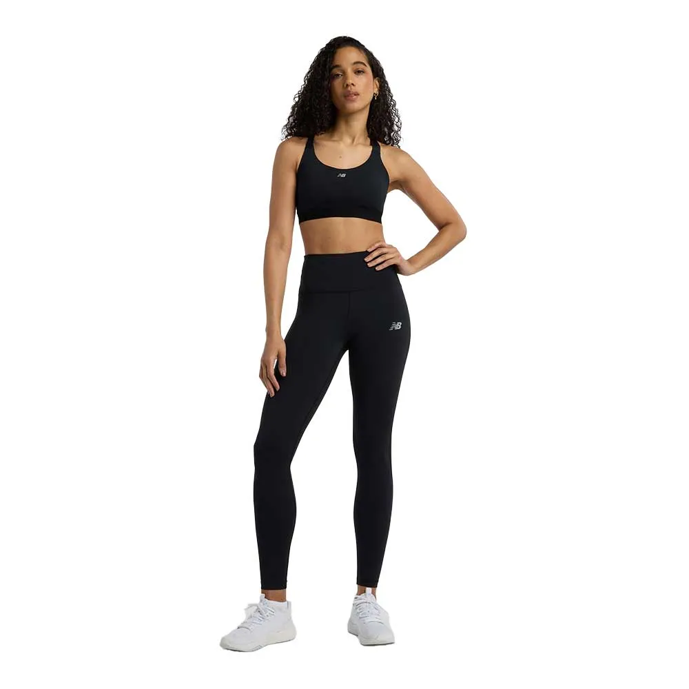 Women's NB Essential Train Bra - Black Durable Build