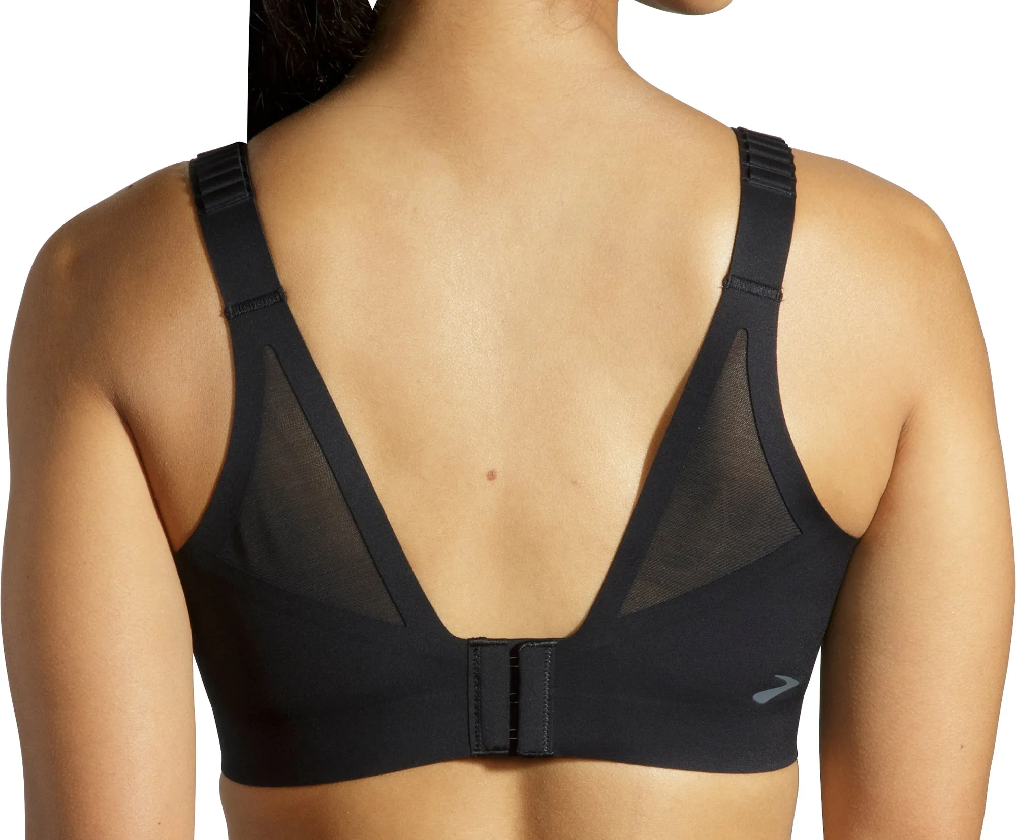Brooks Scoopback 2.0 Womens Sports Bra - Black Smooth Structure