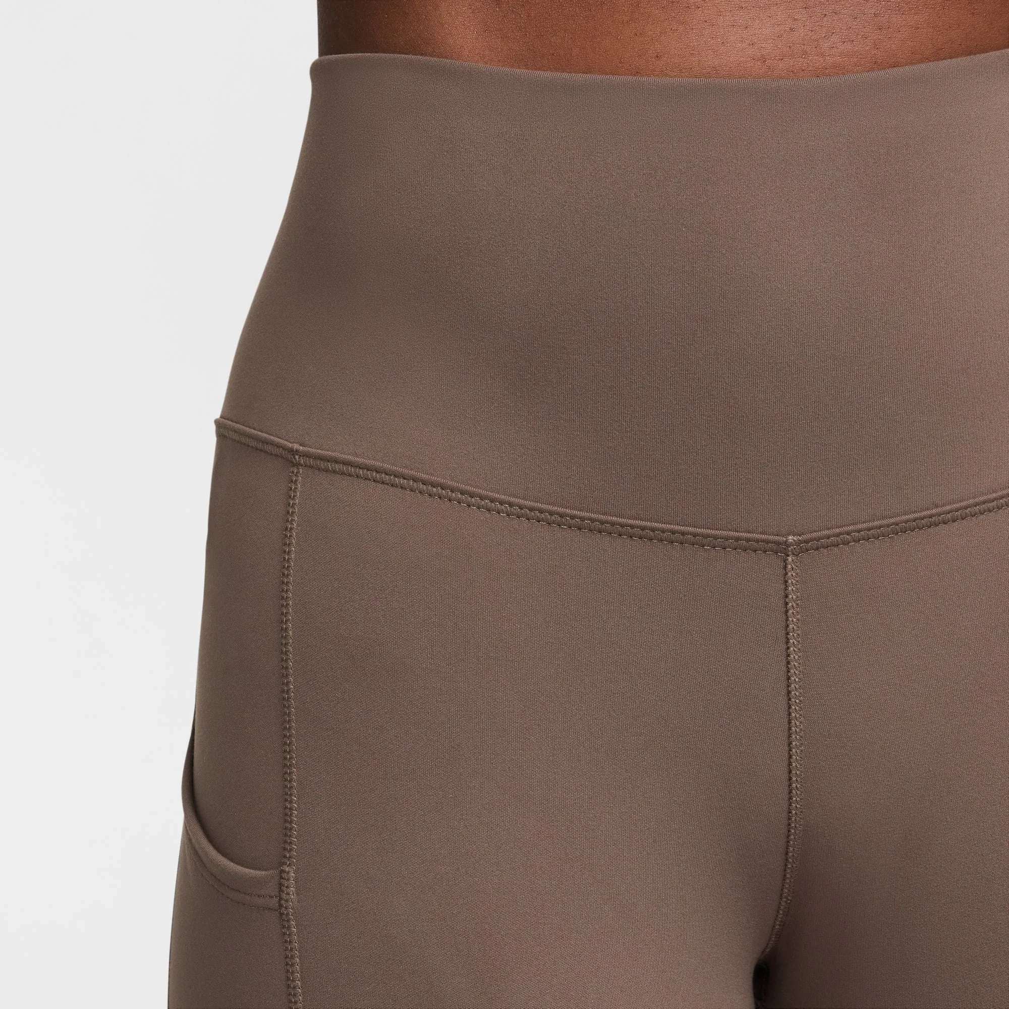 Women's One High-Waisted 7/8 Leggings Ironstone / Black Slim Look