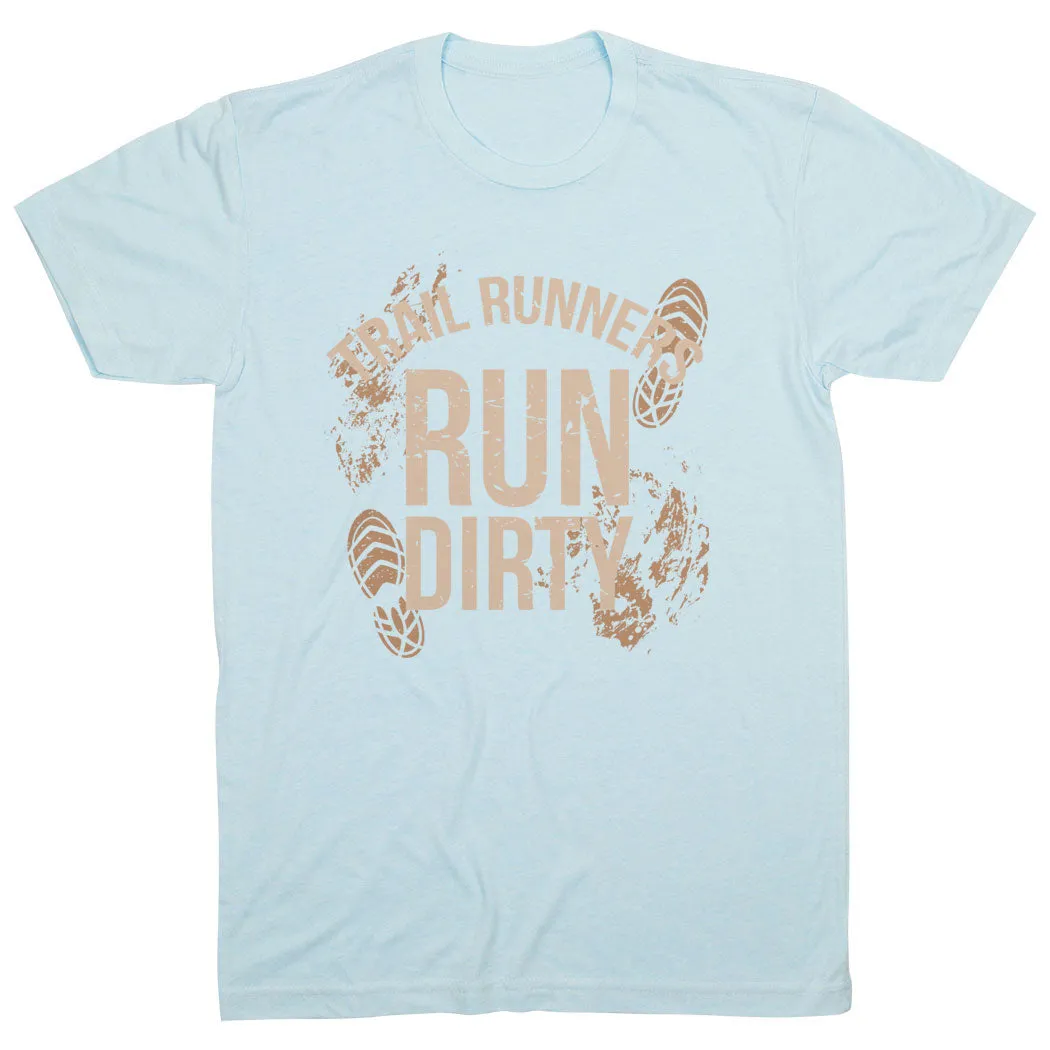 Easy Wear Look kids' Running Short Sleeve T-Shirt - Run Dirty