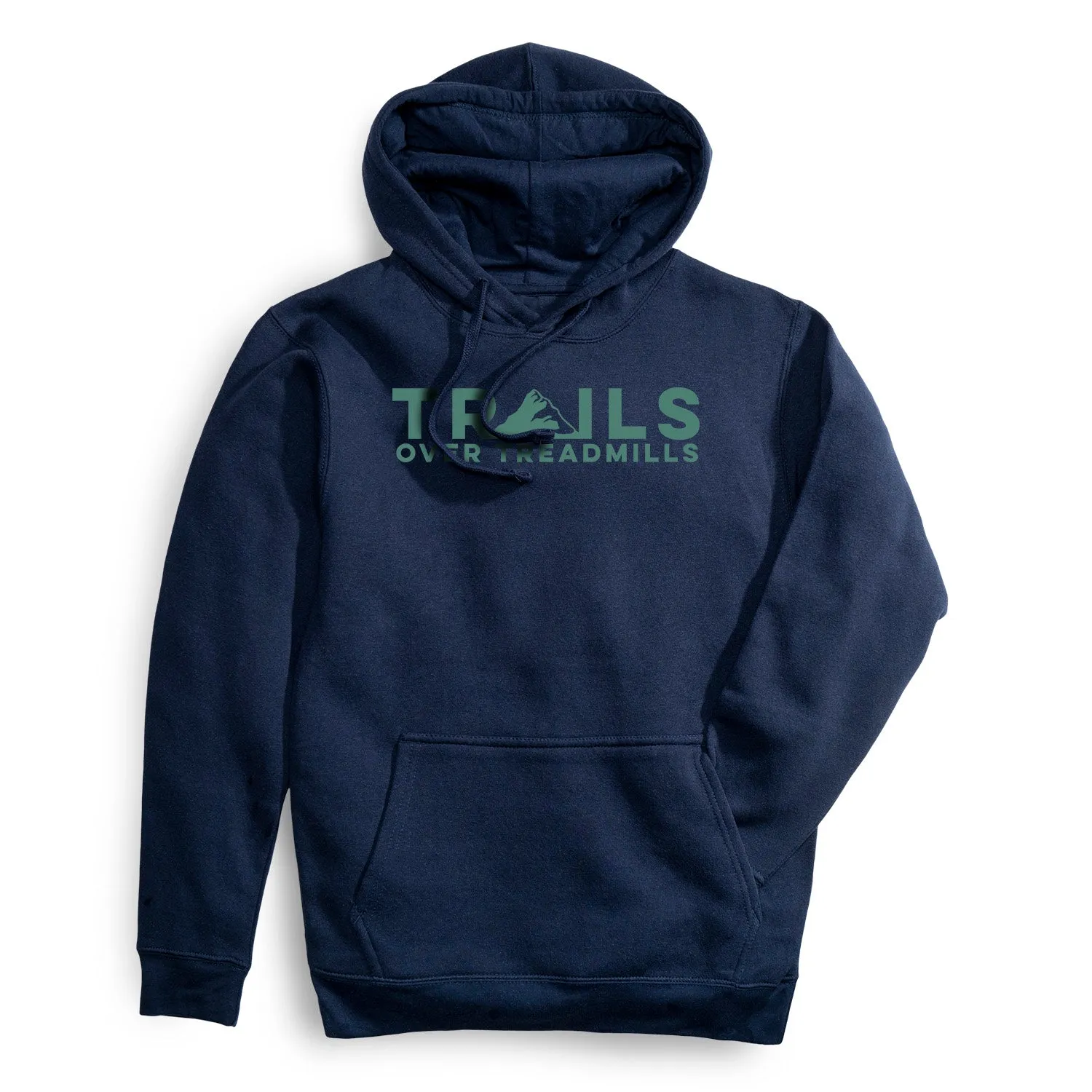 NonBindingEdges Statement Fleece Hoodie - Trails Over Treadmills