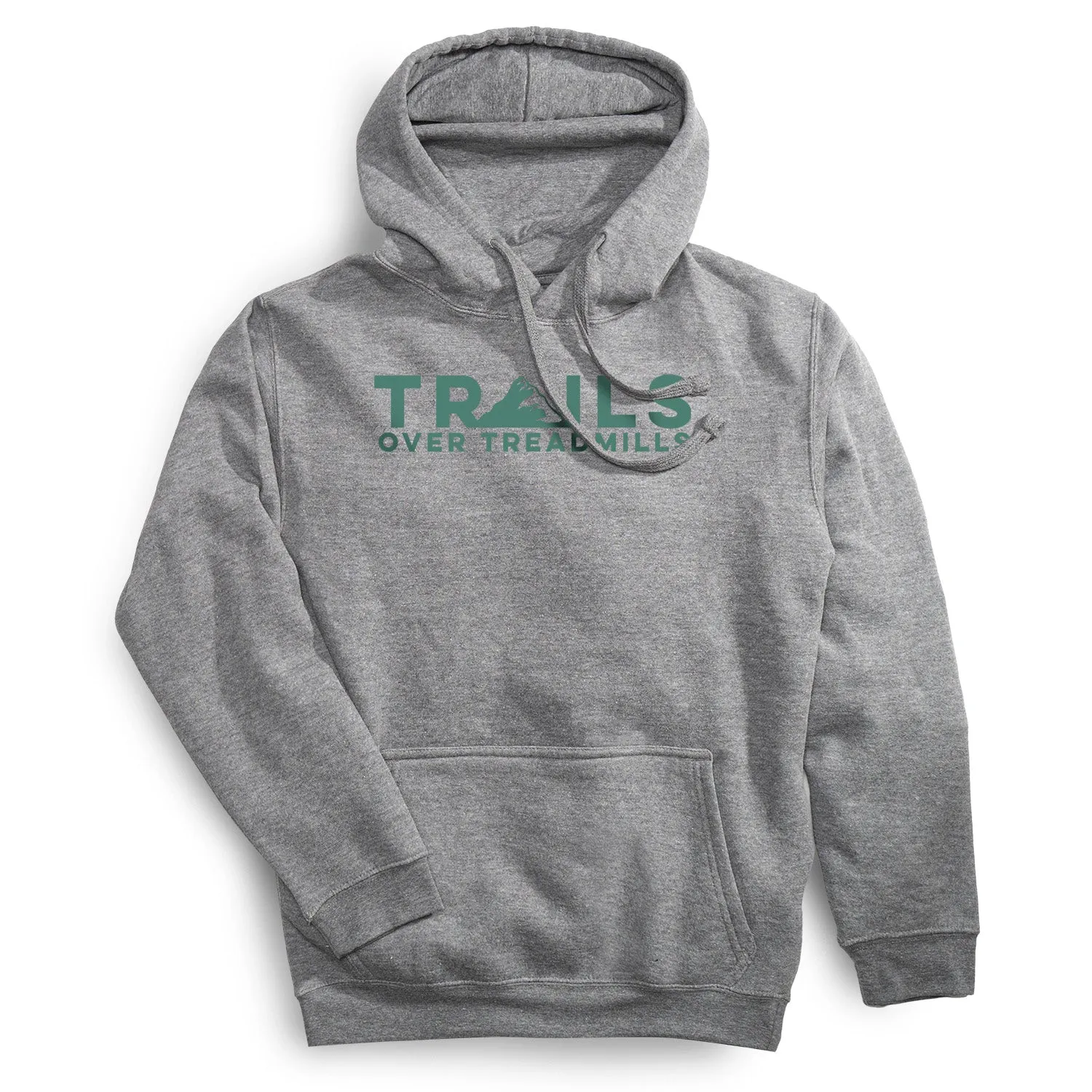 Statement Fleece Hoodie - Trails Over Treadmills Eco Wear Fashion Accessory