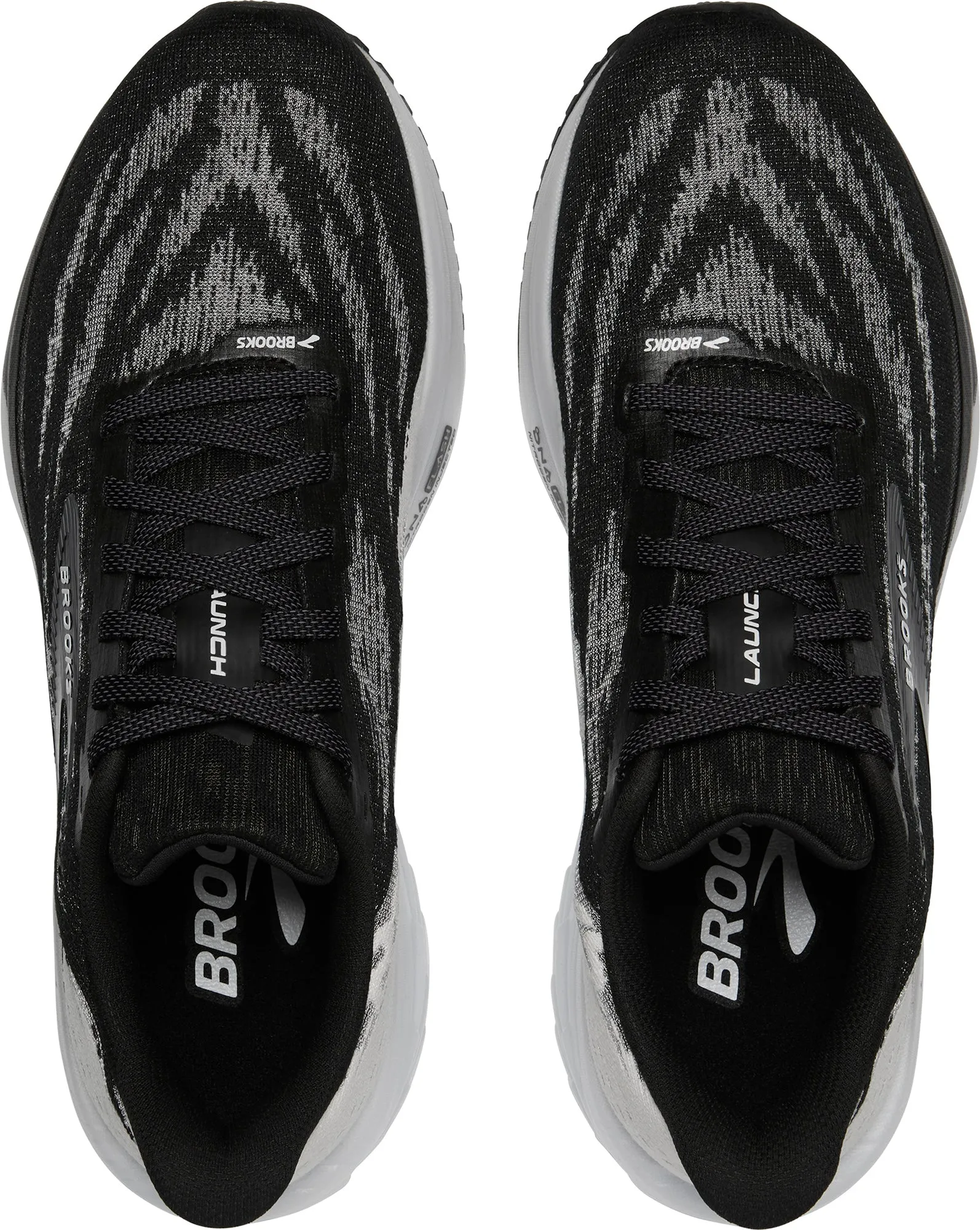 Energy Transfer System Brooks Launch 11 Womens Running Shoes - Black