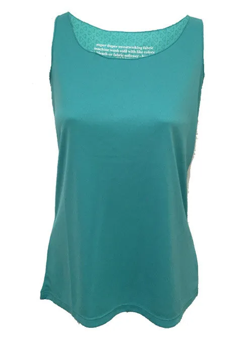 Seam Free Design Azure Keep it Chill Racerback Sport Tank