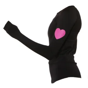 Casual Performance Run Love Black SubZero Long Sleeve Top Non-toxic Soft Layer