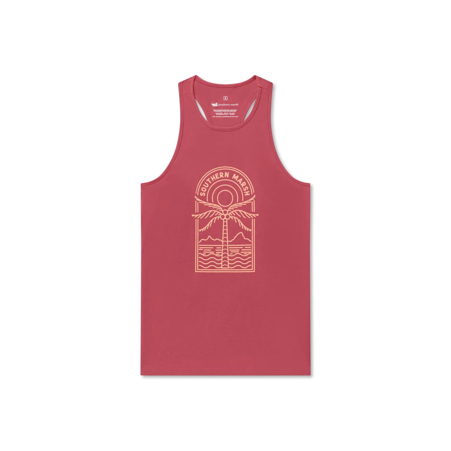 AntiPilling Surface Maui Racerback Tank - Palm