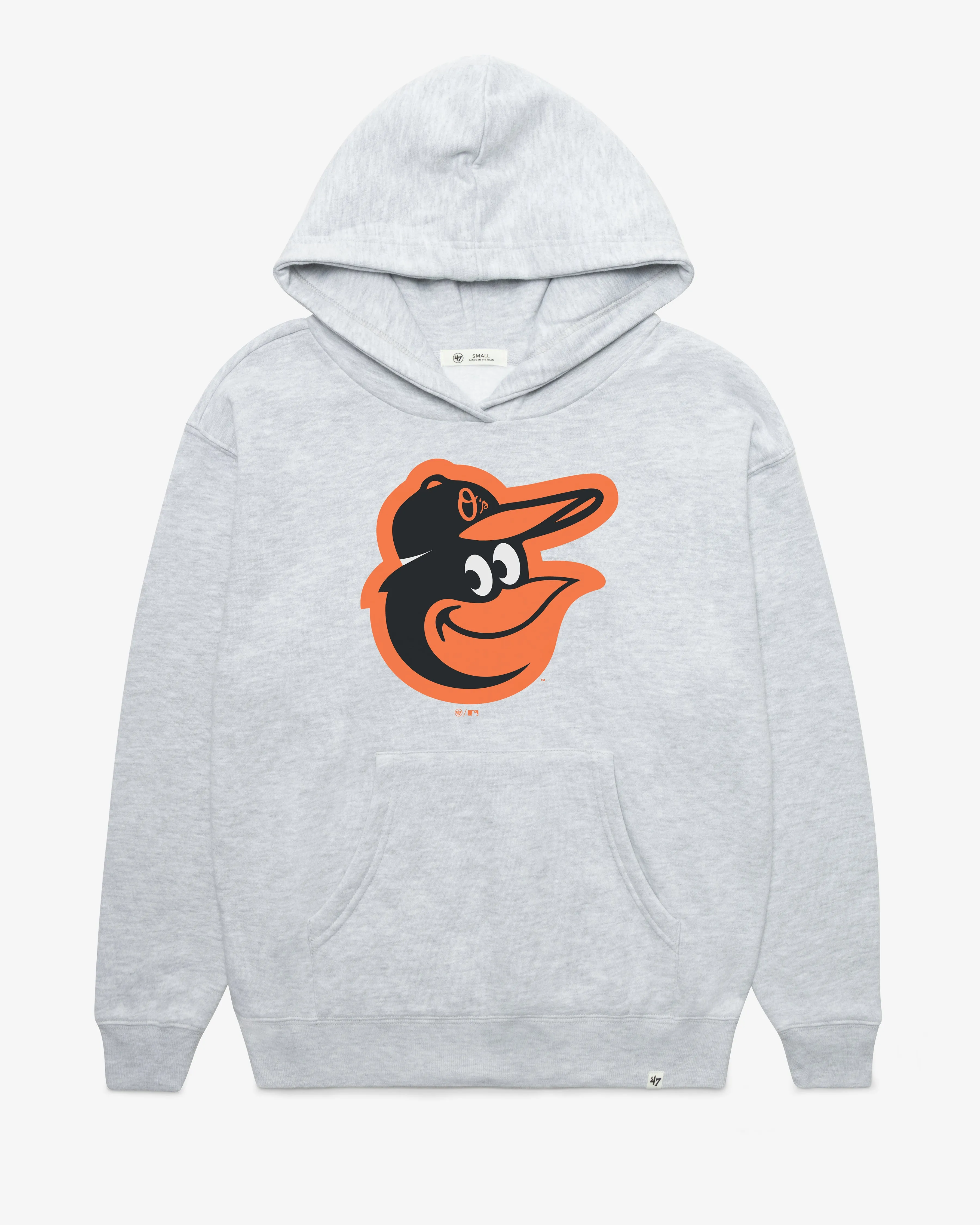 ReflectiveTrimDetails BALTIMORE ORIOLES IMPRINT '47 NAOMI HOOD WOMENS