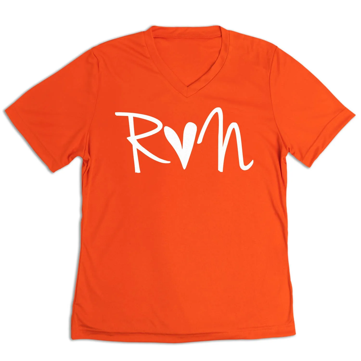 Women's Short Sleeve Tech Tee - Run Heart Layered Look Wear