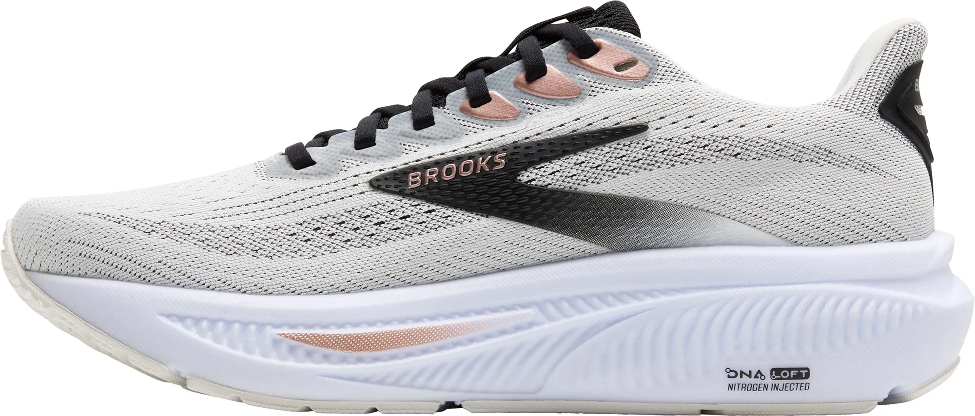 Brooks Ghost 17 Womens Running Shoes - White Rebound Enhancement rehabilitation patient