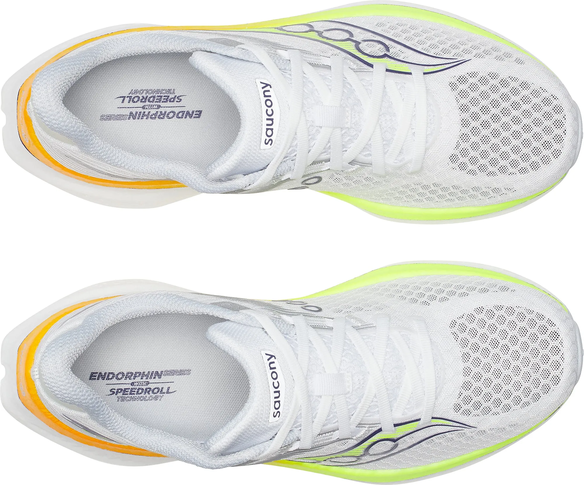 Good Arch Support Saucony Endorphin Speed 5 Mens Running Shoes - White