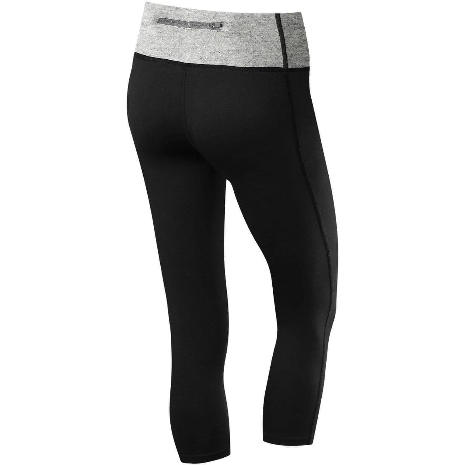 Sculpted Design TCA Pro Performance Supreme Womens 3/4 Capri Running Tights - Black