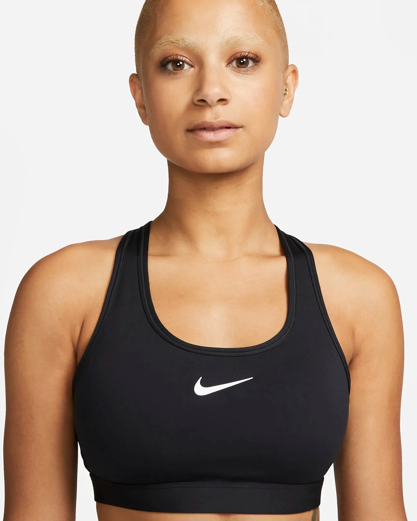 Simple Nike Swoosh Medium Support - Women's Padded Sports Bra