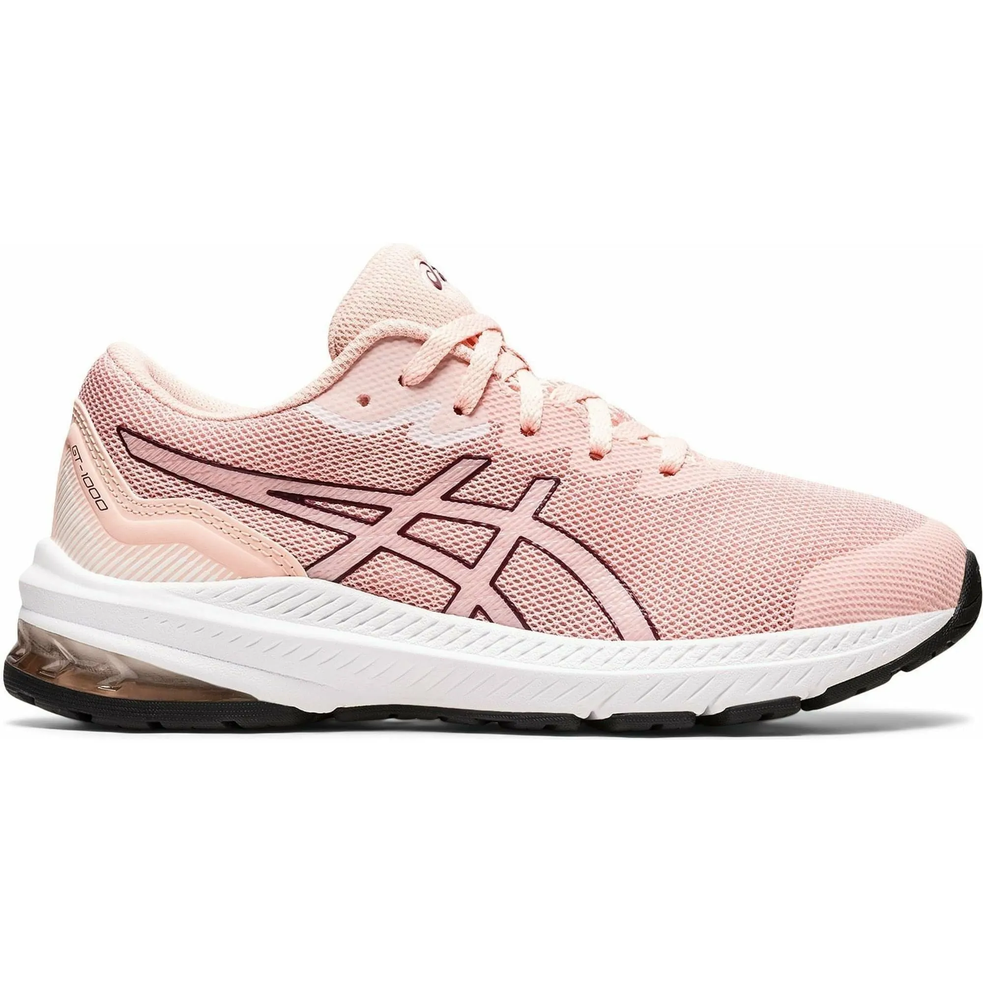 running with a Velcro closure Asics GT 1000 11 GS Junior Running Shoes - Pink