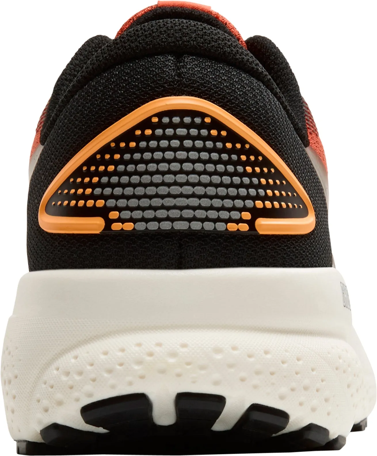 ultra - marathon running shoes Segmented Crash Pad Brooks Ghost 16 Weatherized Mens Running Shoes - Orange