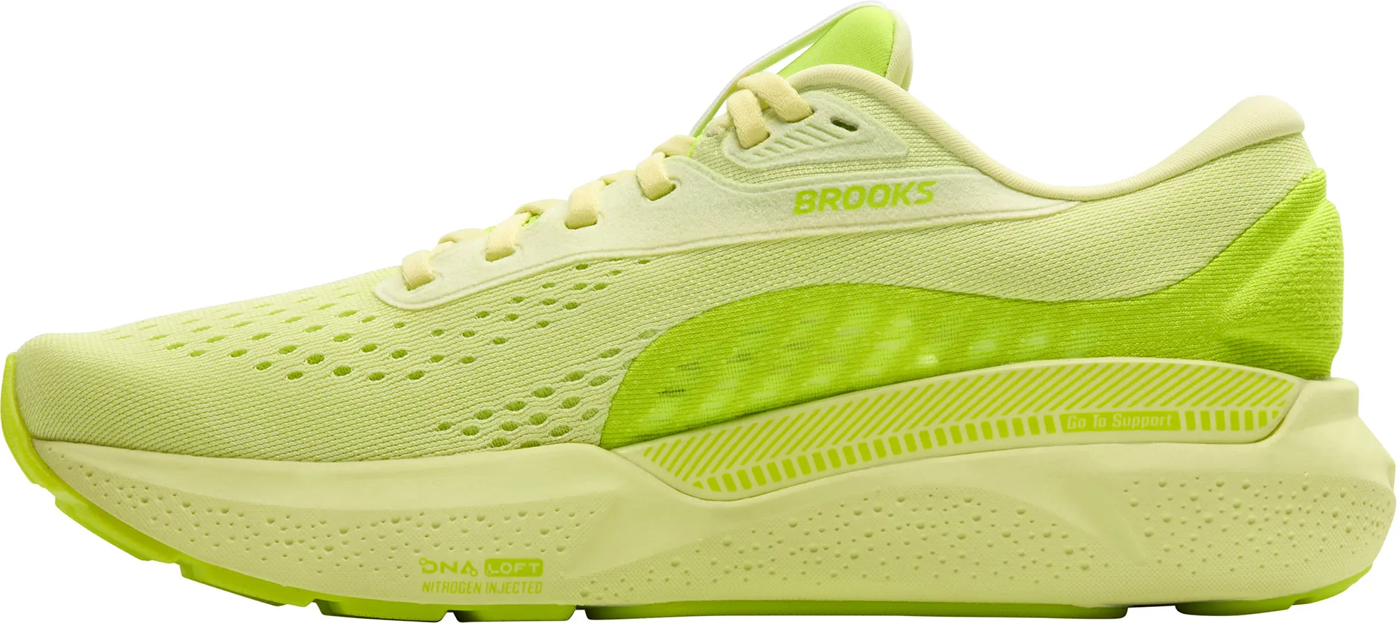 Brooks Adrenaline GTS 24 Mens Running Shoes - Yellow precise engineering