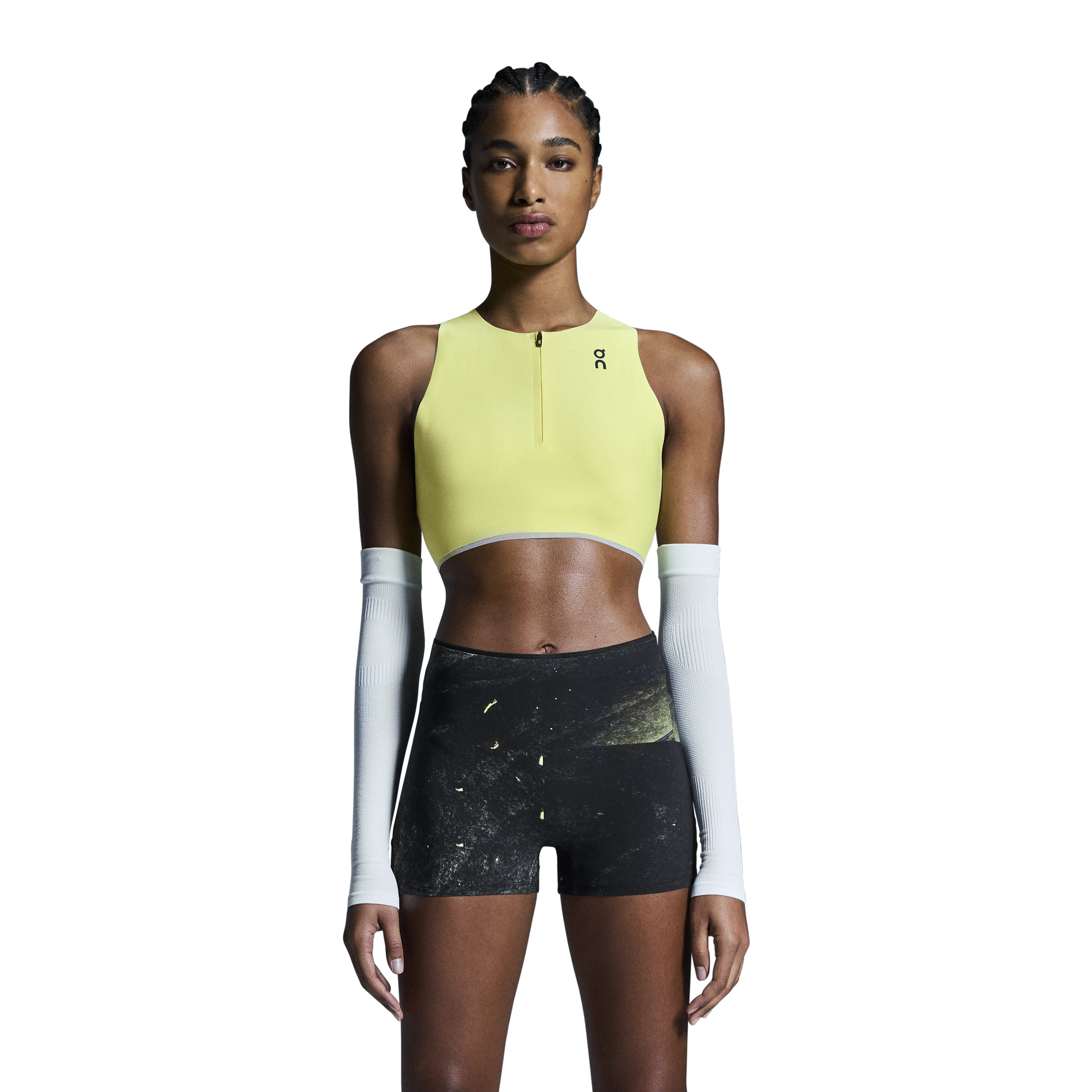 Women's Race Crop Limelight anti - slip