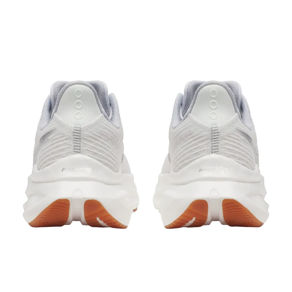 waterproof - construction - reliability shoes Saucony Women's Endorphin Speed 5 Running Shoes in White/Gum - Online Exclusive