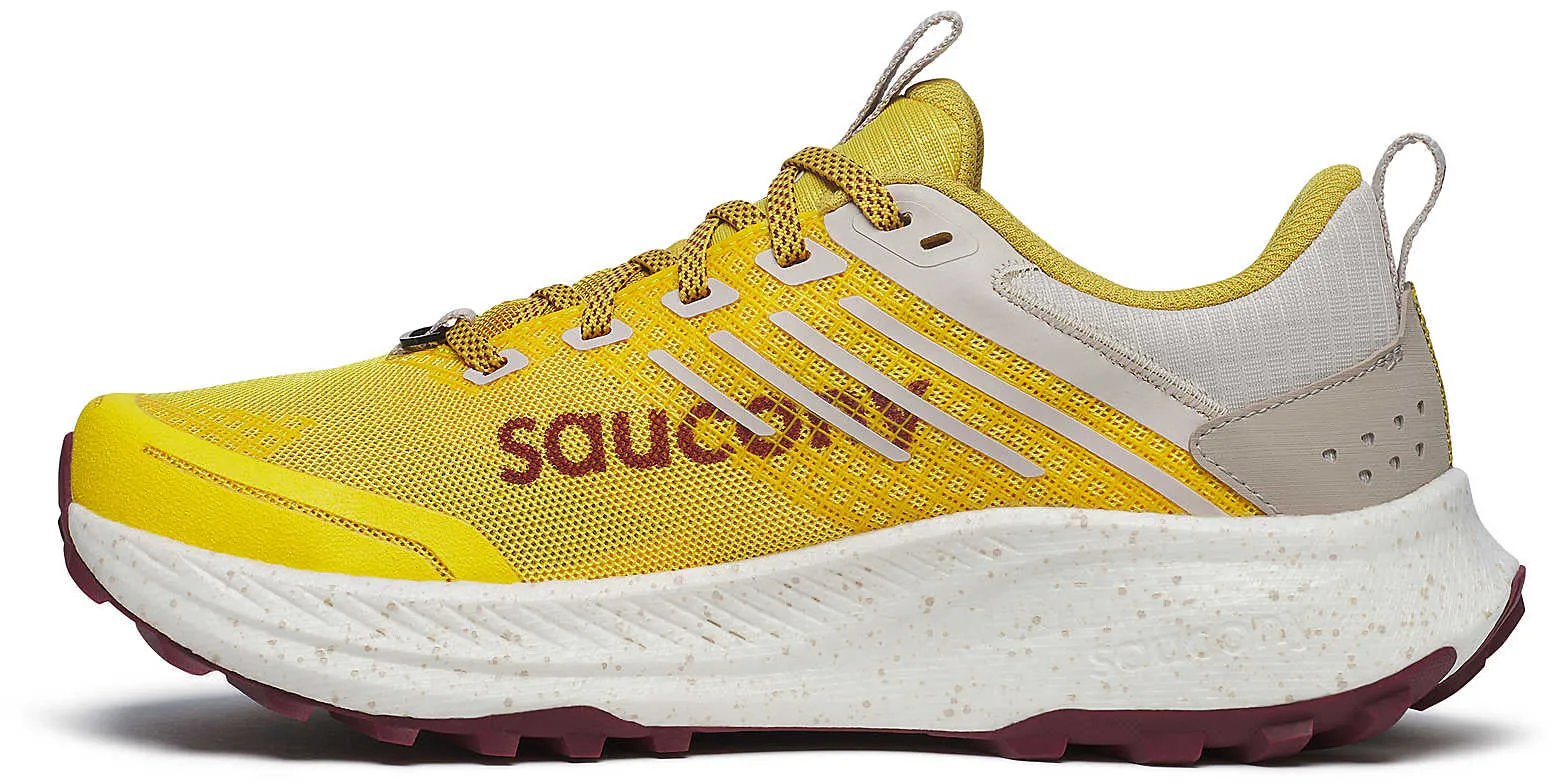 Saucony Ride TR2 Womens Trail Running Shoes - Yellow short - distance use short - distance running shoes