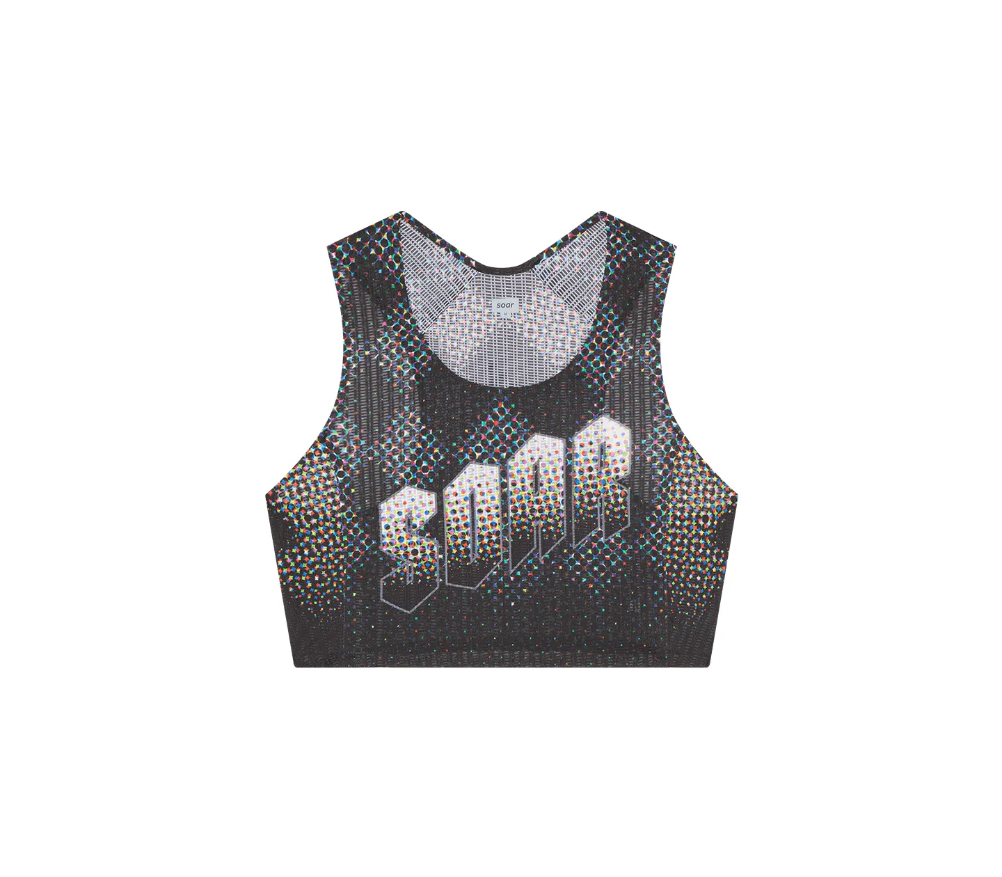 Robust Women's Crop Race Vest | Black Dot
