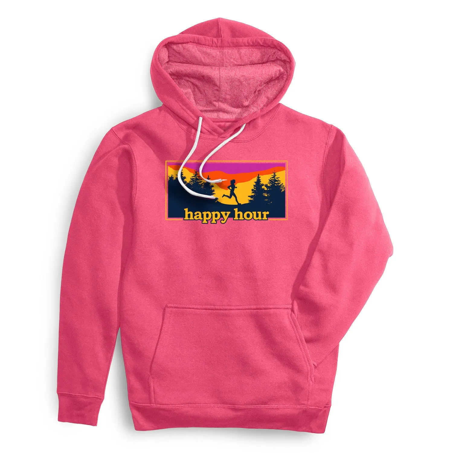 Tempo Hoodie - Happy Hour Fairy Touch Layered Hem Details