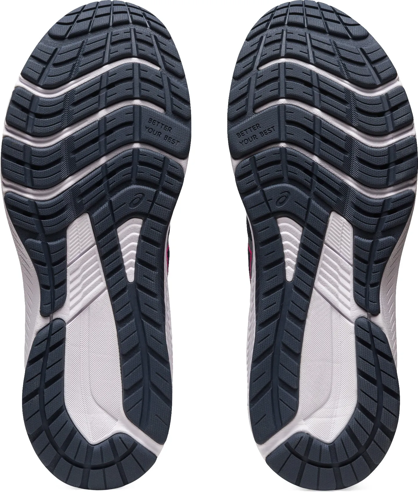 Asics GT 1000 12 GS Junior Running Shoes - Blue Breathable Upper Design Multi-color combination