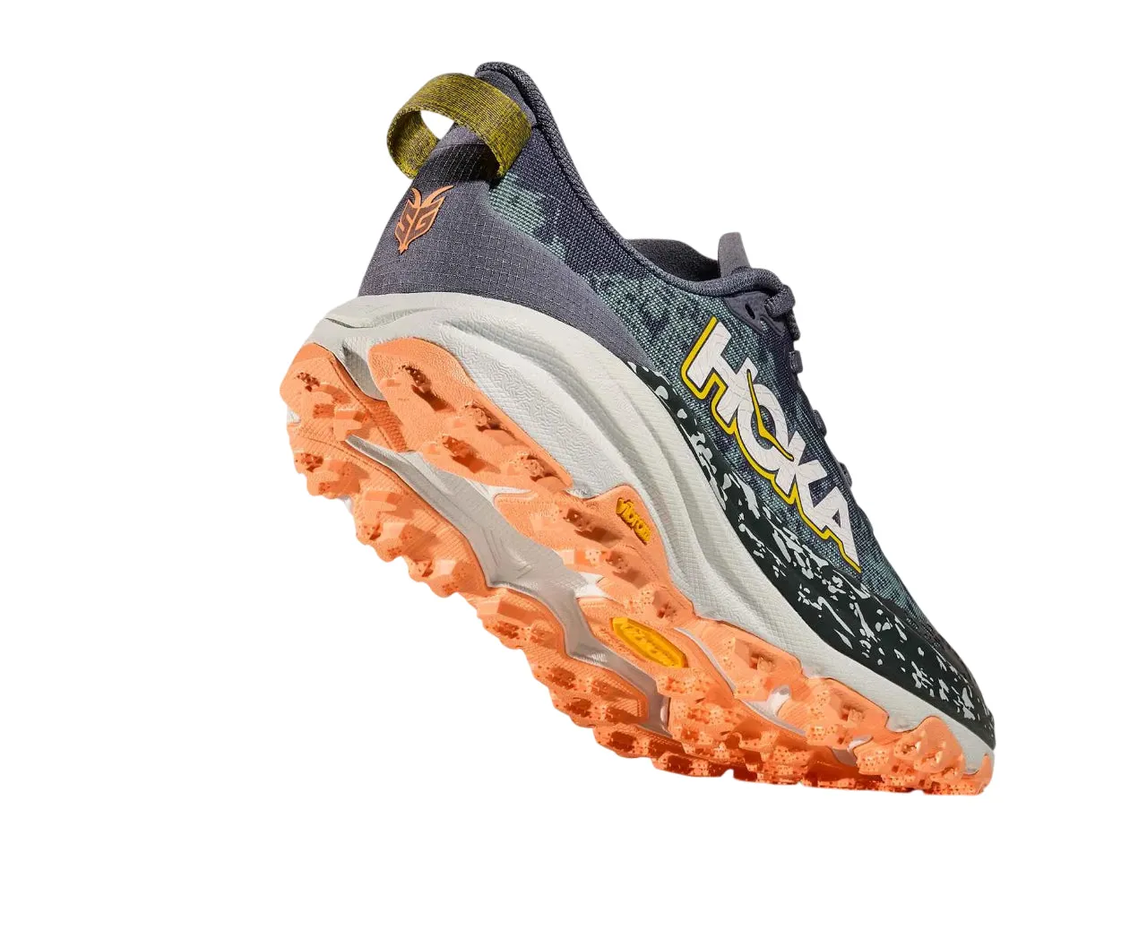 hiking trail shoes Lockdown Heel Counter Hoka Speedgoat 6 D Wide Womens