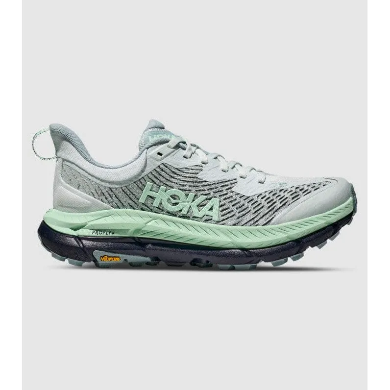 Hoka Women's Mafate Speed 4 (Droplet / Mint Fluorite) Non Slip Outsole