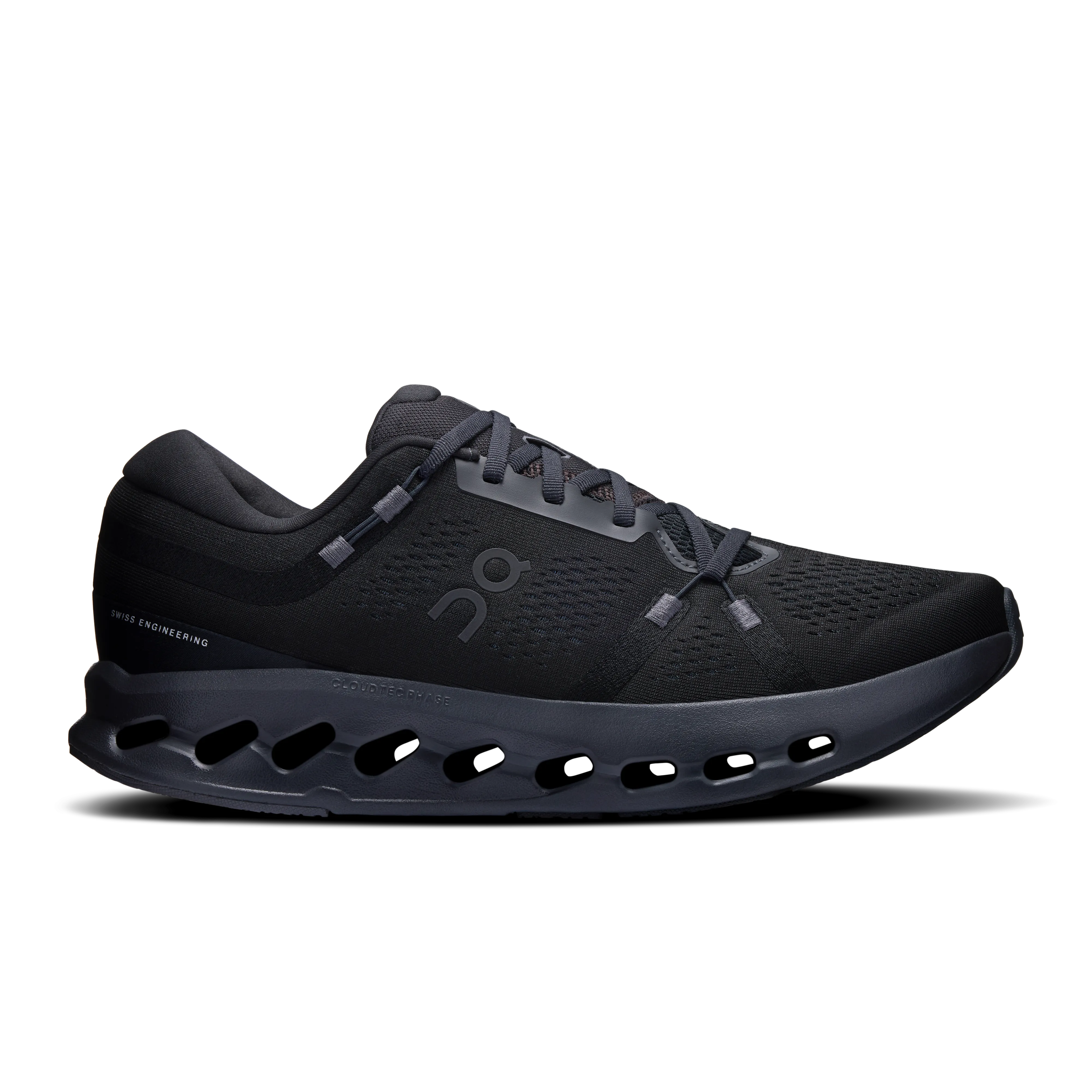 Women's Cloudsurfer 2 (Black/Black) Pressure Zone Cushioning Ultra Responsive Foam