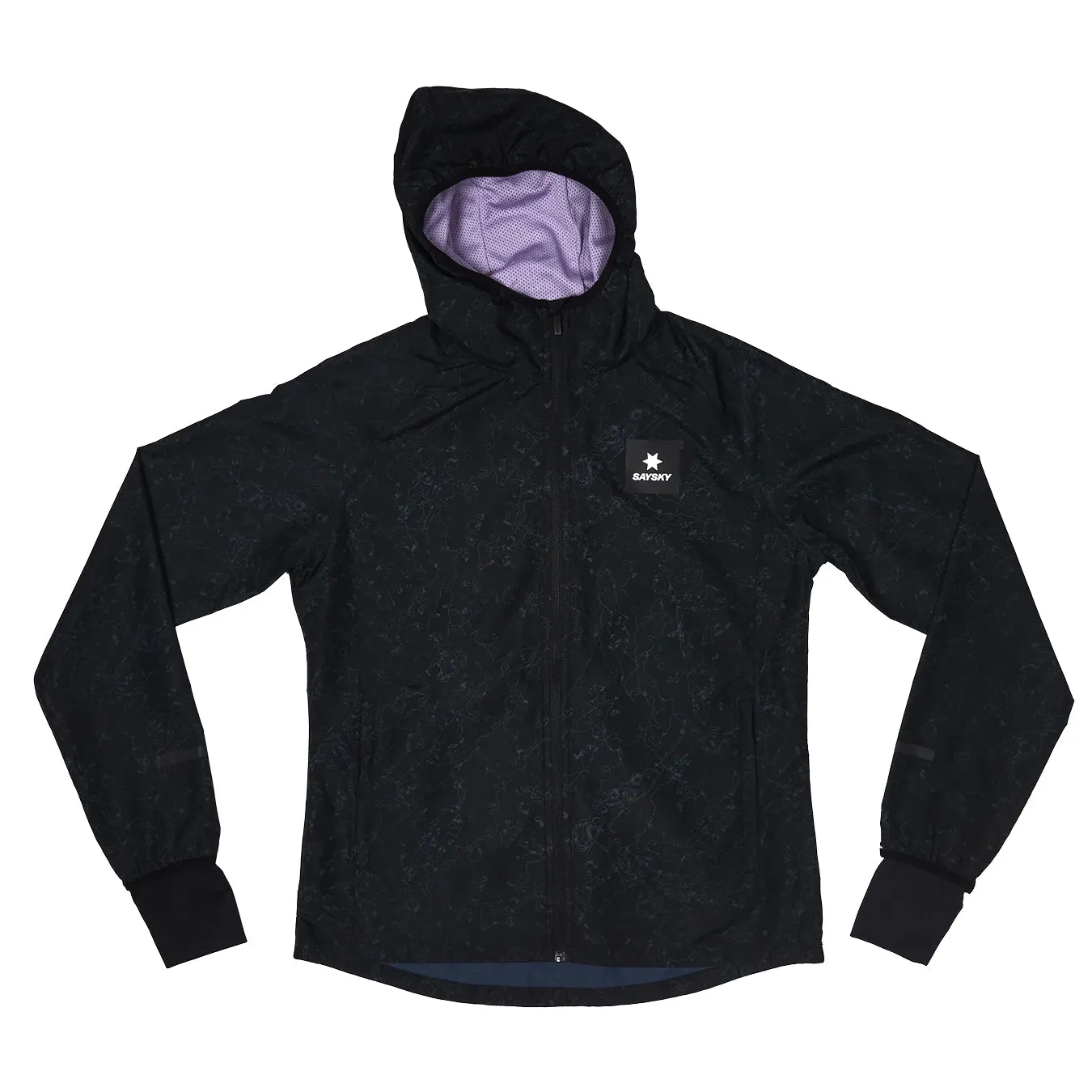 Bestow single layer SAYSKY Women's Map Pace Jacket Black