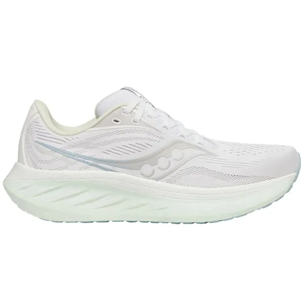 Women's Saucony Ride 18 water - proof Tapered Heel Collar