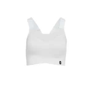 Square Neck Lightweight Padding Women's Performance Flex Bra - White