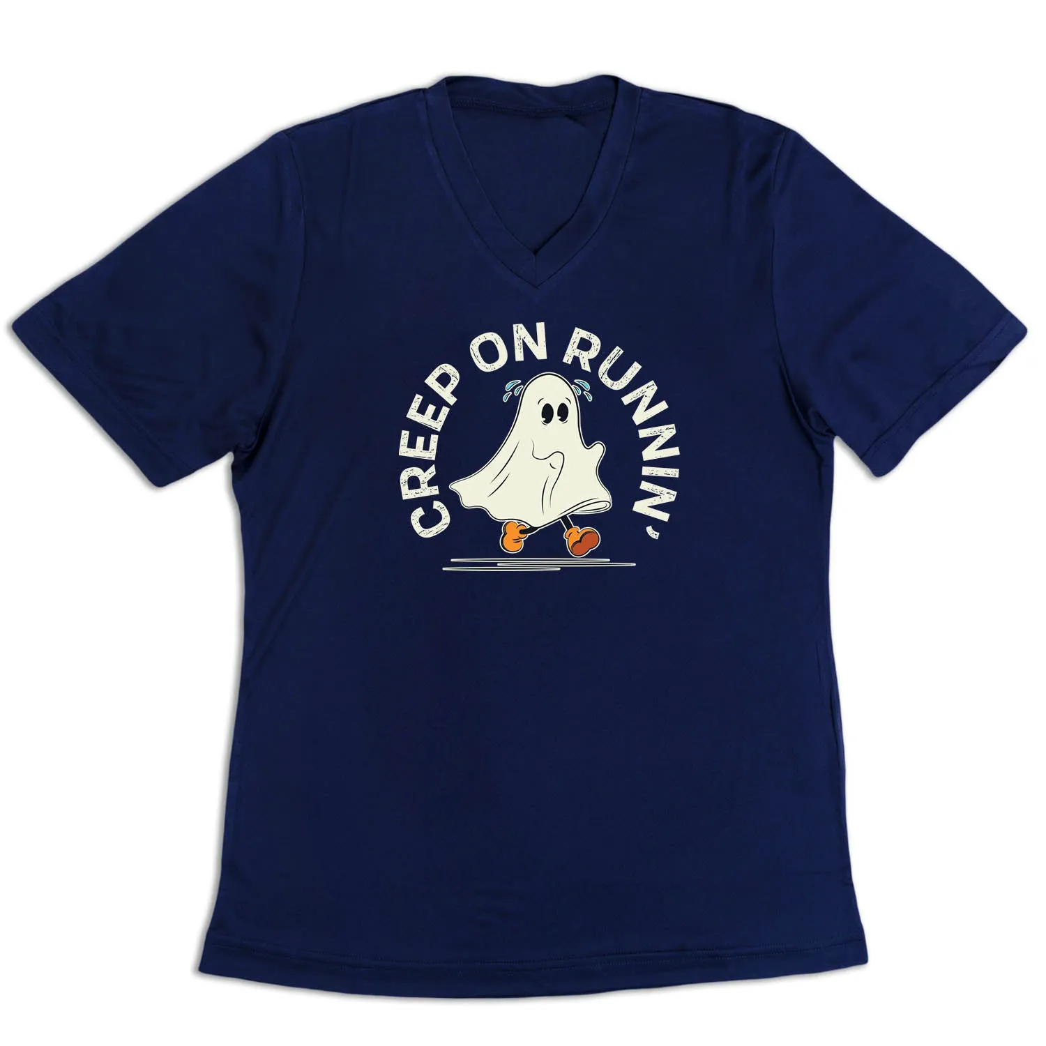 Modern Design Women's Short Sleeve Tech Tee - Creep On Runnin'