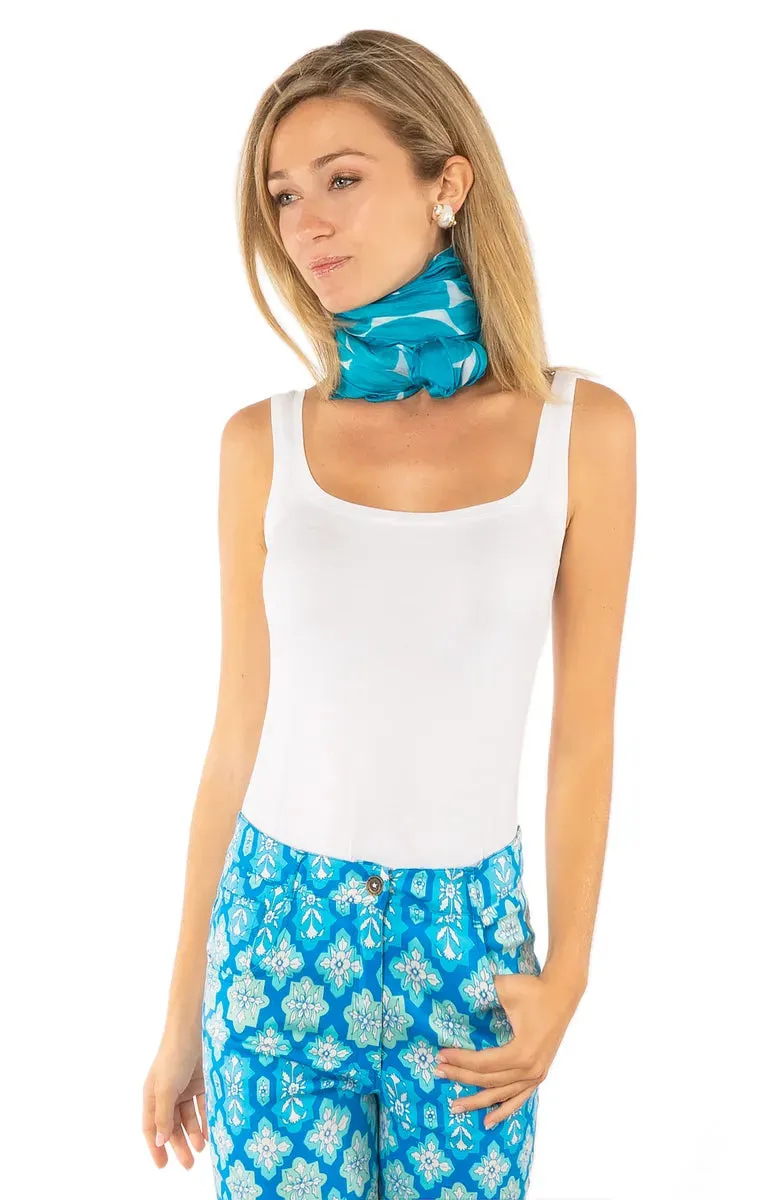 Gretchen Scott | Beyond The Beyond Softest Tank Top | Women's | White Hypoallergenic Fiber camouflage color