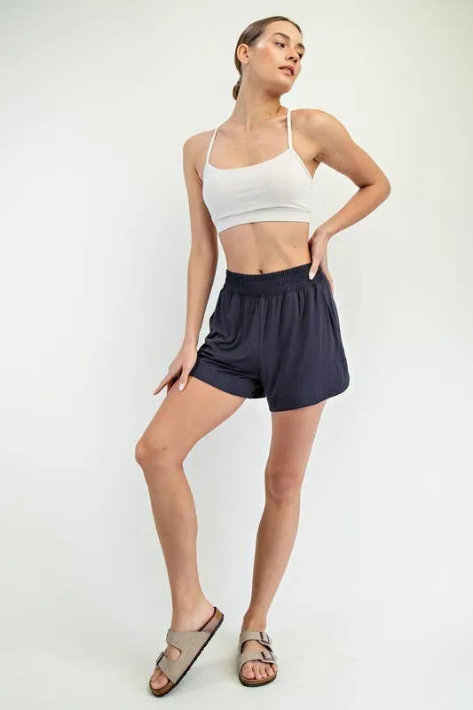 Tulip Stretch Shorts (Final Sale) Slim Flex