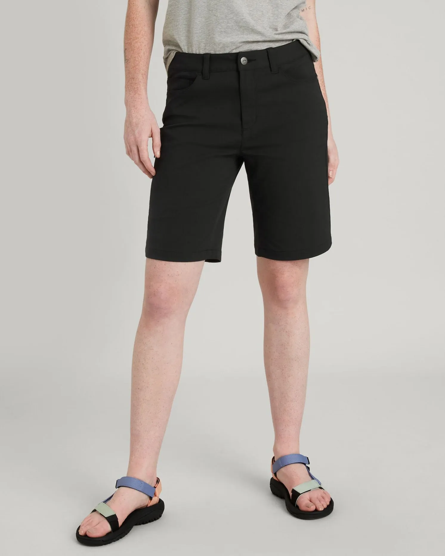 Ocean Air Women's Flight Shorts - Black Stingray