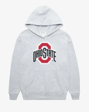 Calm Core SnagFree Fabric OHIO STATE BUCKEYES IMPRINT '47 NAOMI HOOD WOMENS