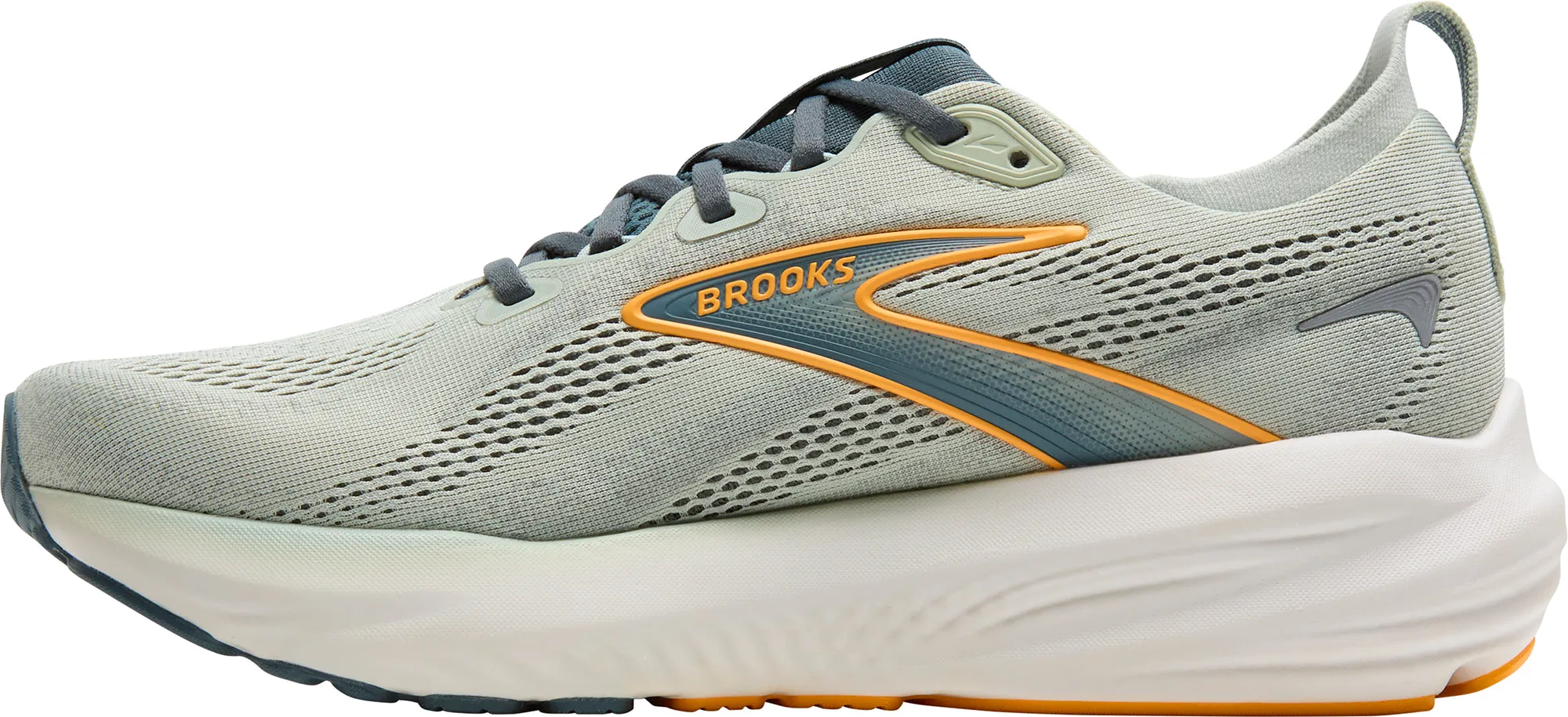 Impact Absorbing Brooks Glycerin 22 Mens Running Shoes - Grey