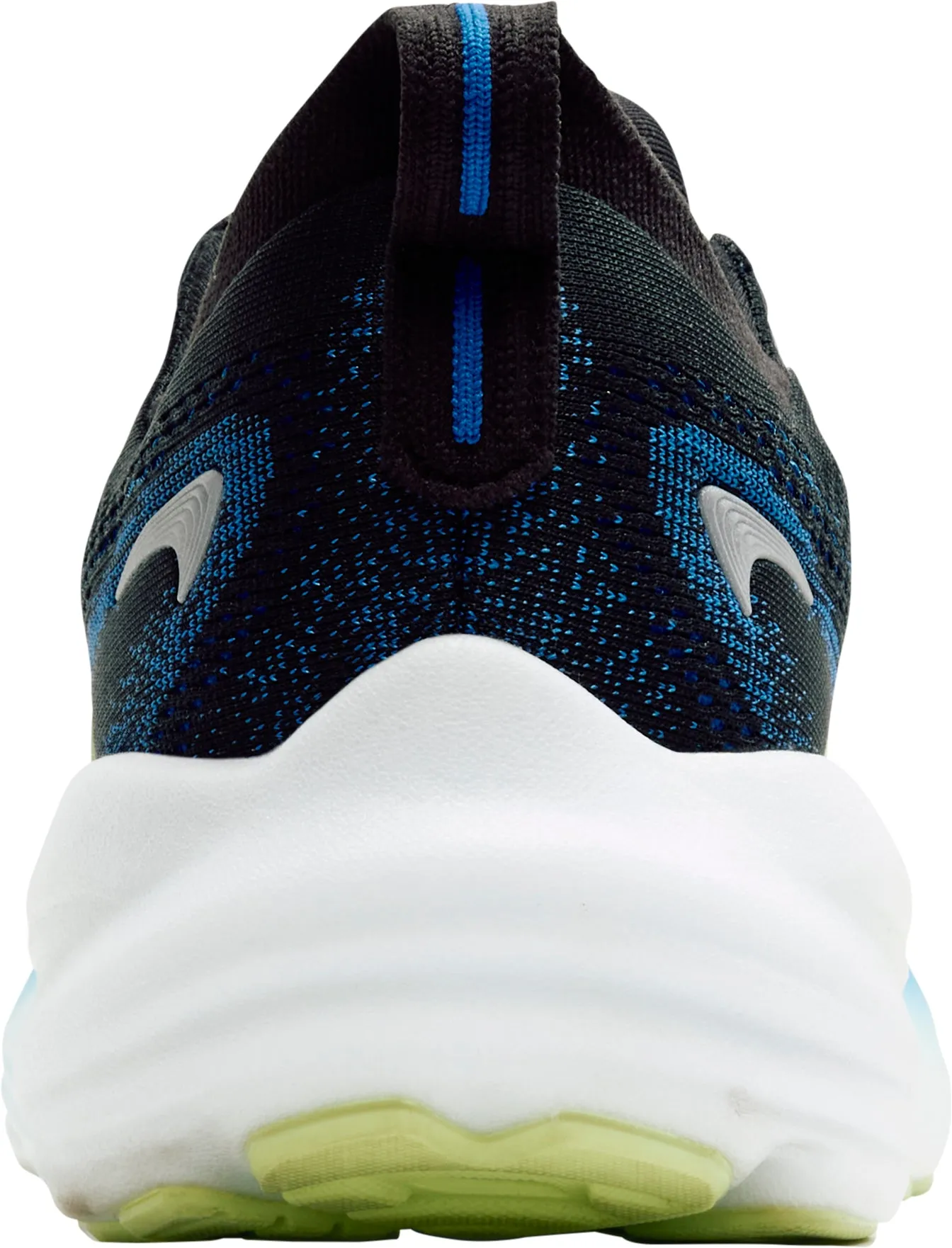 running in a forest ankle - support running shoes Brooks Glycerin 22 WIDE FIT Mens Running Shoes - Black