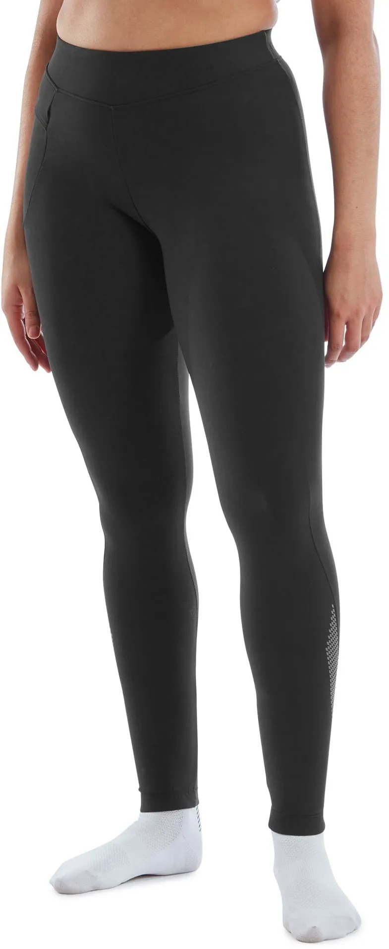 Flattering Waist Altura Grid Cruiser Water Resistant Womens Cycling Tights - Black