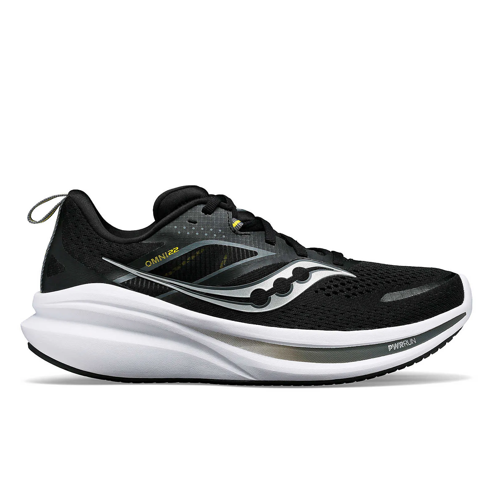 Non Slip Insole charity run running gear Women??s Omni 22 WIDE (100 - Black/White)