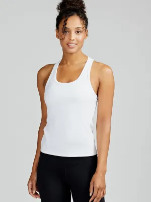 Sculptive Racer Back Tank with Built-in Bra Outdoor Ready