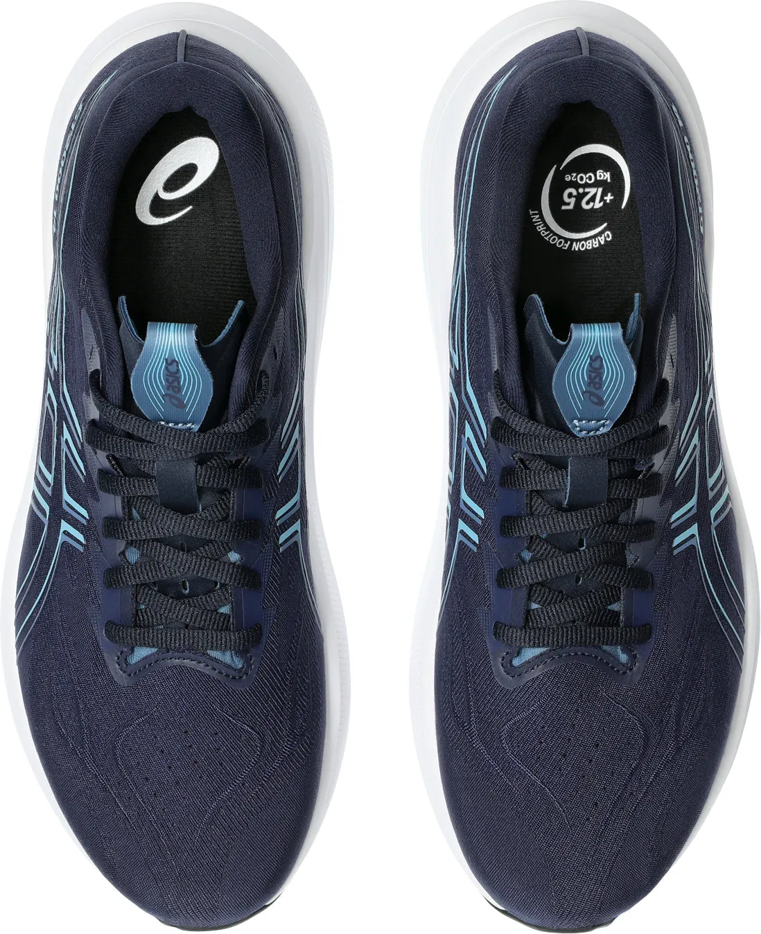 Asics GT 2000 14 Mens Running Shoes - Blue Cushioned - tongue Torsion Stability Frame