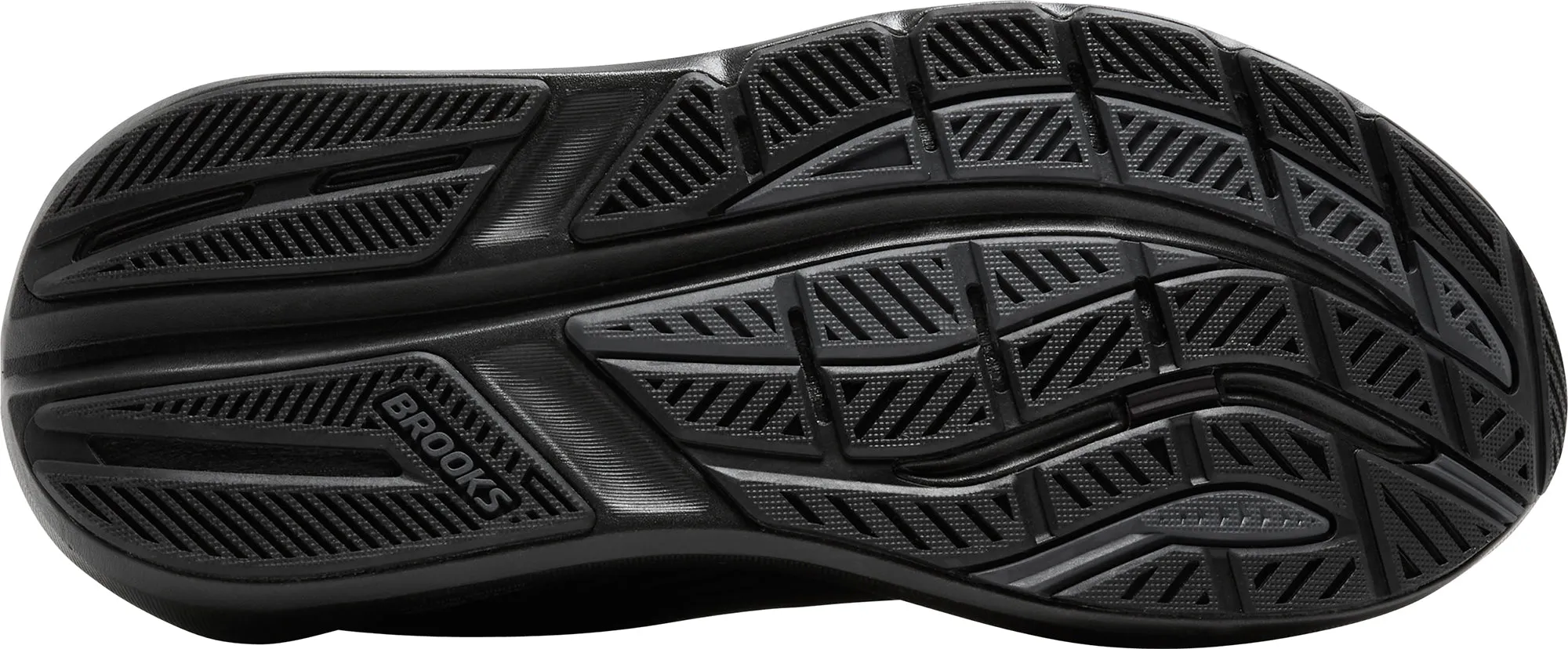 Brooks Ghost Max 3 Womens Running Shoes - Black long - distance - specific shoes moisture - wicking socks