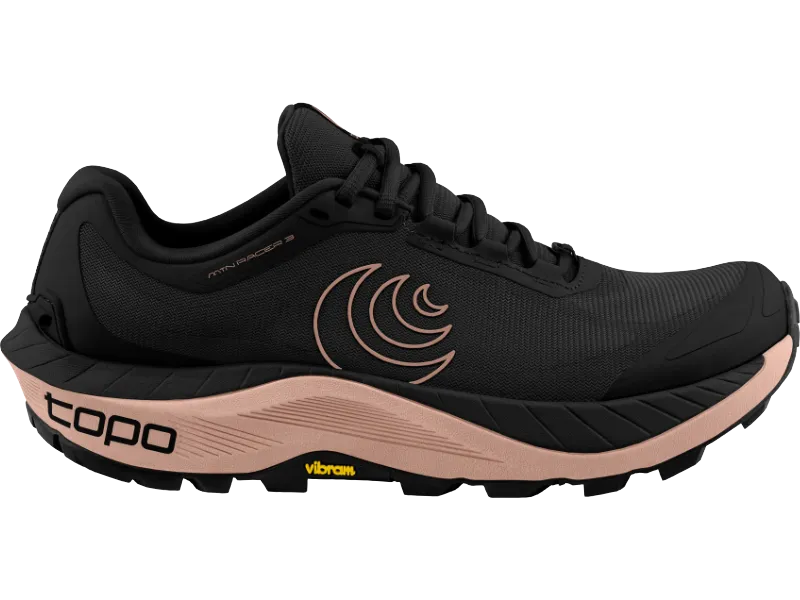 Women's Topo MTN Racer 3 High Cushion Trail Runner Compression Molded Foam Arch contour